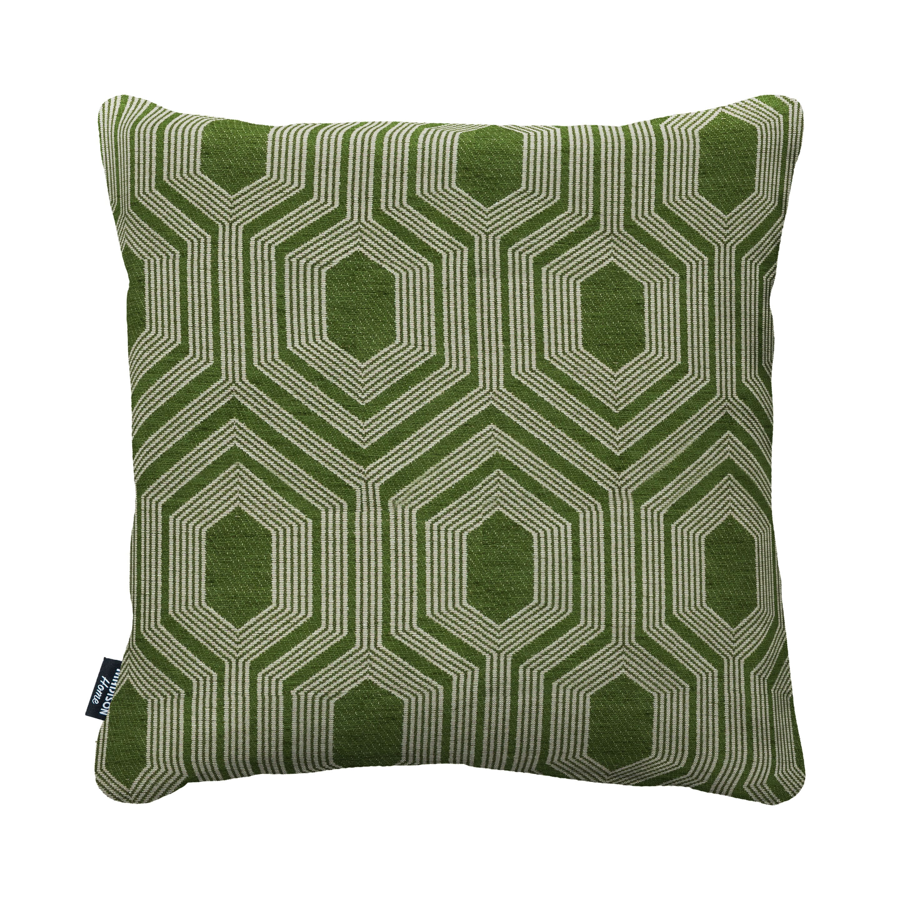 Green 2024 decorative pillow